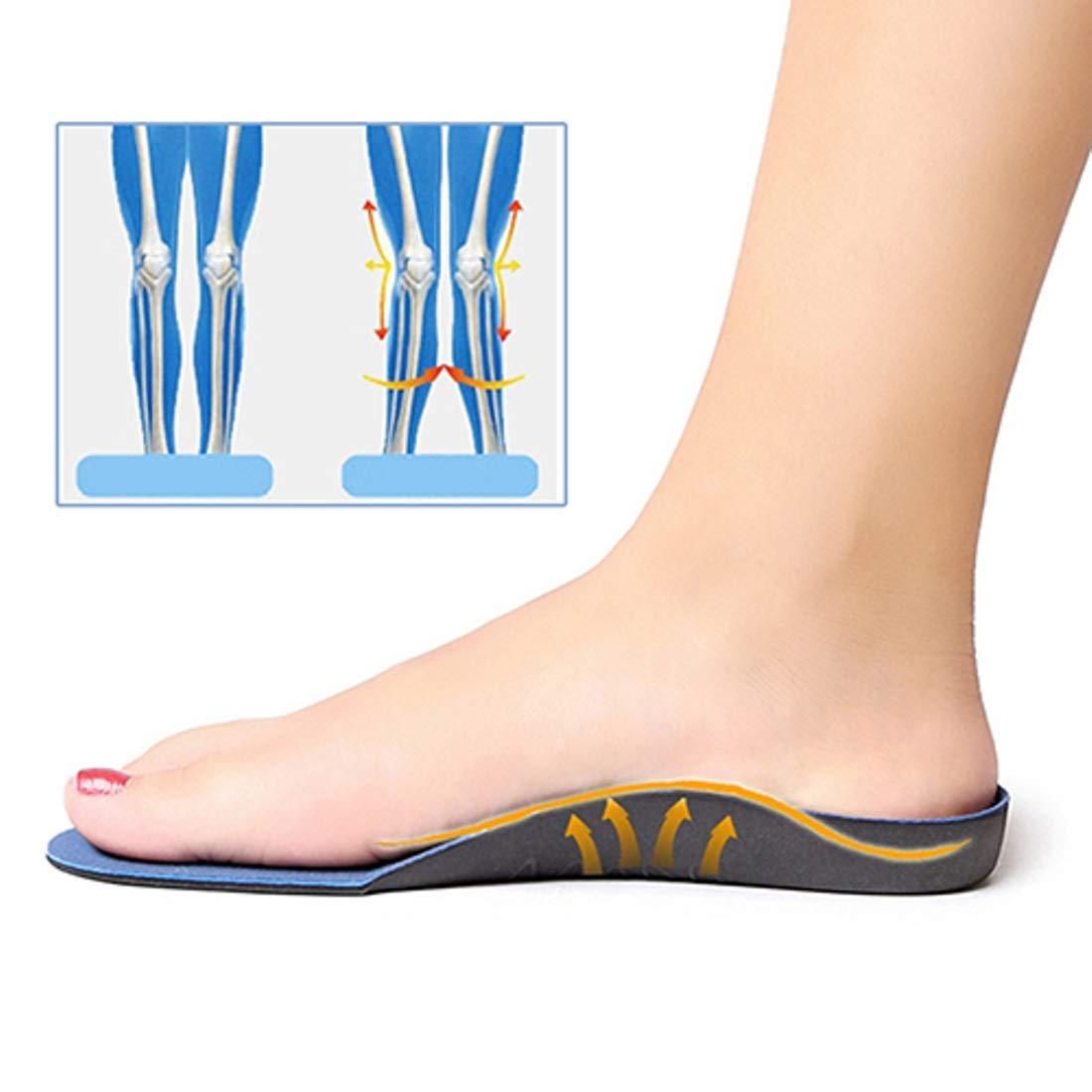 Arch Support Insole for Flat Feet with Sweat Absorption Pads