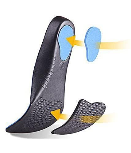 Arch Support Insole for Flat Feet with Sweat Absorption Pads